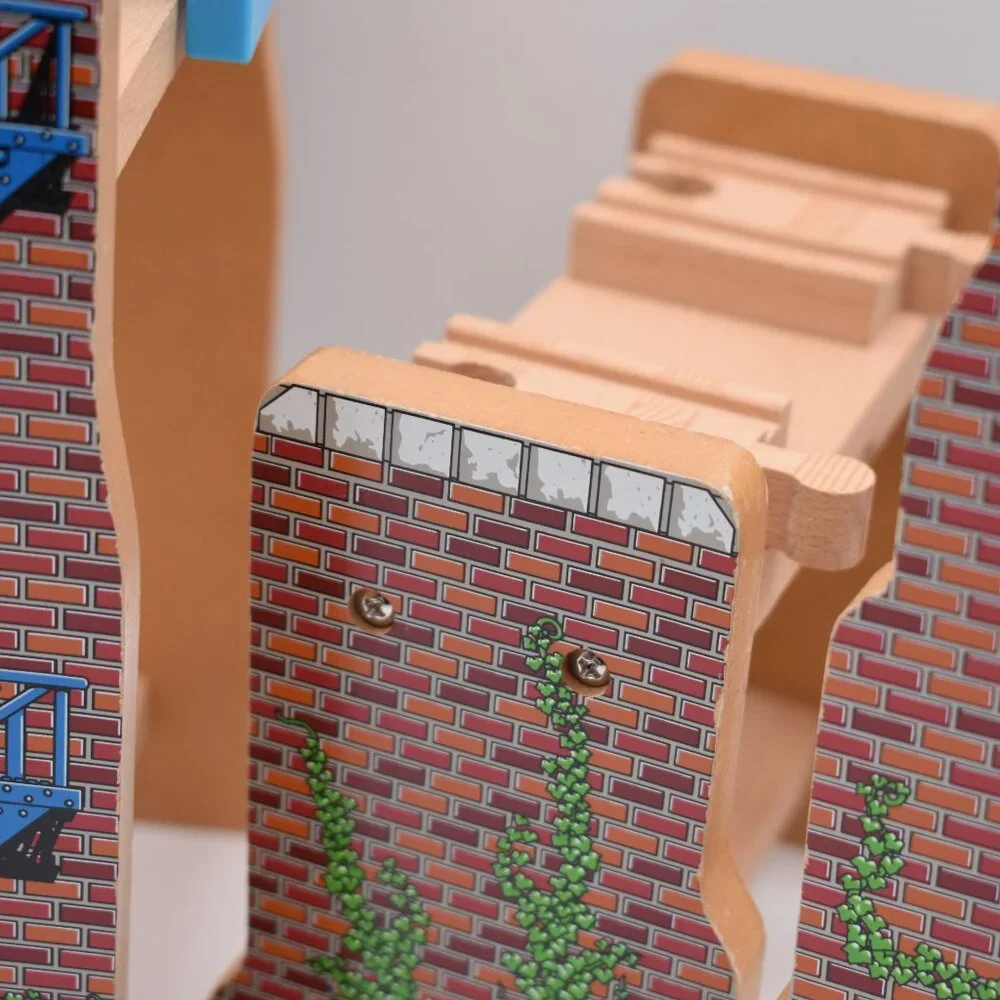 Race Wooden Mountain Risers Discontinued Replacement Pieces Thomas Tank Engine - Picture 7 of 9